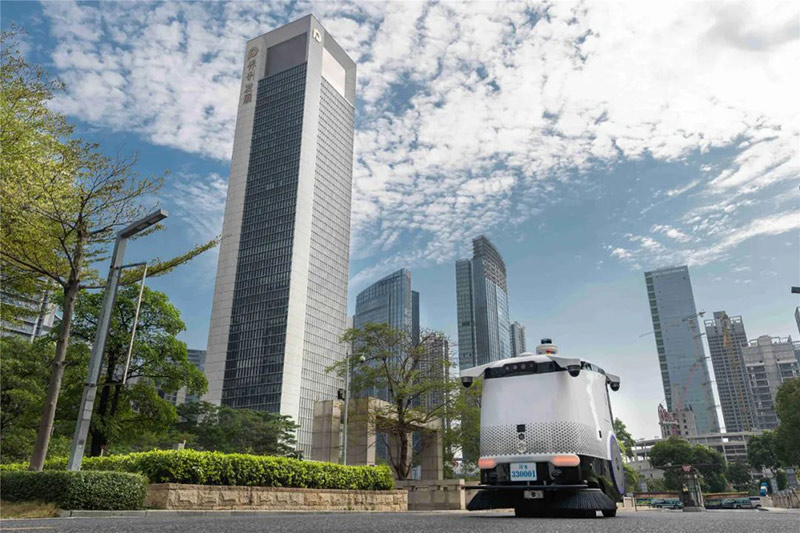 無人駕駛清掃車 無人駕駛清掃車