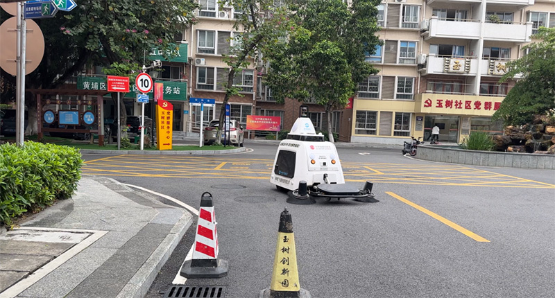 無人駕駛清掃車 無人駕駛清掃車